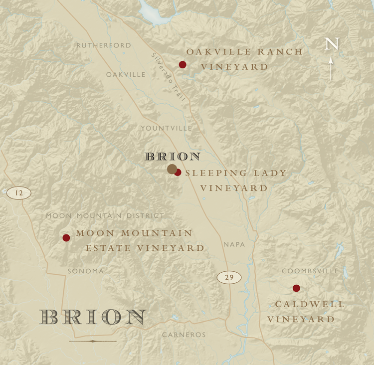 BRION Vineyard Map